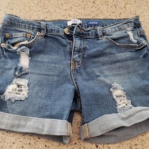 Ymi womens size 7 jean shortz